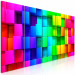 Canvas Print Colourful Cubes (5 Parts) Narrow 113760 additionalThumb 2