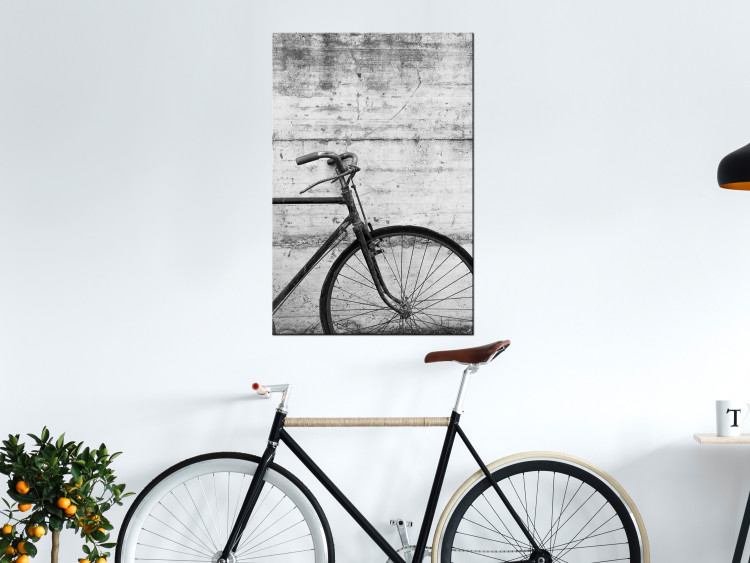 Canvas Print Bicycle And Concrete (1 Part) Vertical 116960 additionalImage 3