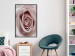 Wall Poster Pastel Rose - composition with a flower with delicate pink petals 117160 additionalThumb 5