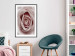Wall Poster Pastel Rose - composition with a flower with delicate pink petals 117160 additionalThumb 4