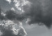 Poster Hot Clouds - black and white landscape of nature against a backdrop of clouds and water 122360 additionalThumb 9