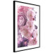 Wall Poster Fan of Flowers - pink flowers and colorful plants on a white background 122860 additionalThumb 13