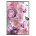Wall Poster Fan of Flowers - pink flowers and colorful plants on a white background 122860 additionalThumb 15