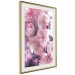 Wall Poster Fan of Flowers - pink flowers and colorful plants on a white background 122860 additionalThumb 2
