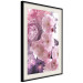 Wall Poster Fan of Flowers - pink flowers and colorful plants on a white background 122860 additionalThumb 3