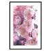 Wall Poster Fan of Flowers - pink flowers and colorful plants on a white background 122860 additionalThumb 16