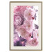 Wall Poster Fan of Flowers - pink flowers and colorful plants on a white background 122860 additionalThumb 19