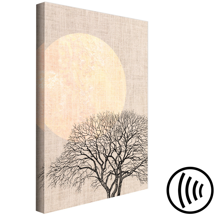 Canvas Print Morning Full Moon (1 Part) Vertical 123760 additionalImage 6