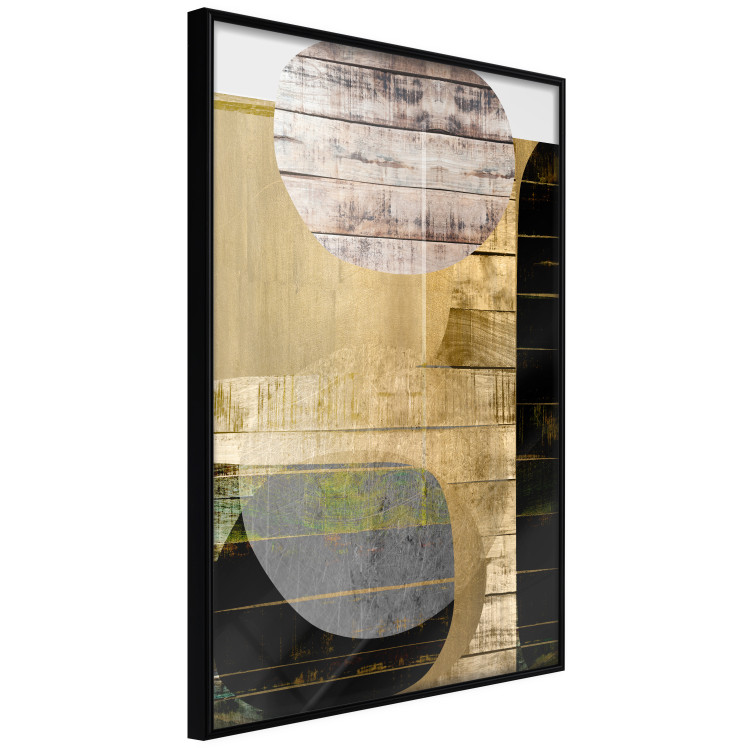 Wall Poster Abstract Construction - abstraction made of wooden planks 125260 additionalImage 10