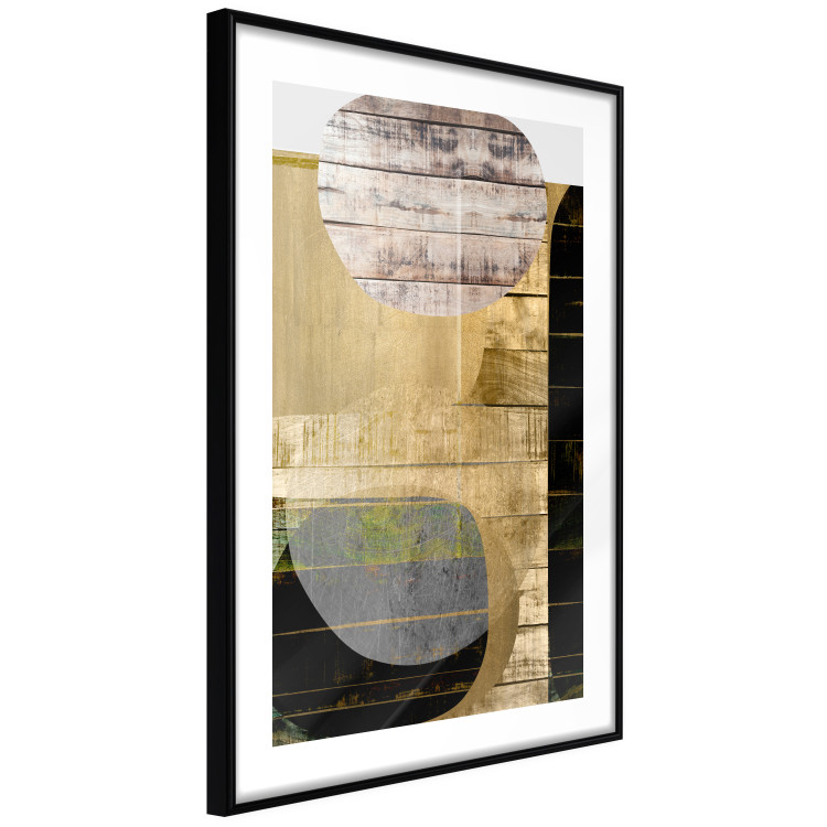 Wall Poster Abstract Construction - abstraction made of wooden planks 125260 additionalImage 11