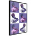 Wall Poster Greek Checkerboard - Greek sculptures on purple checkerboard background 127860 additionalThumb 11