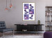 Wall Poster Greek Checkerboard - Greek sculptures on purple checkerboard background 127860 additionalThumb 13