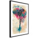 Wall Poster Elephant Trunk - cheerful colorful abstraction with African animal 128860 additionalThumb 12