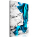 Canvas Art Print Strong Attraction (1-piece) Vertical - abstraction on marble 129760 additionalThumb 2