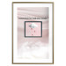 Wall Poster Love is not a Disease - English quote on an abstract pink background 130760 additionalThumb 14