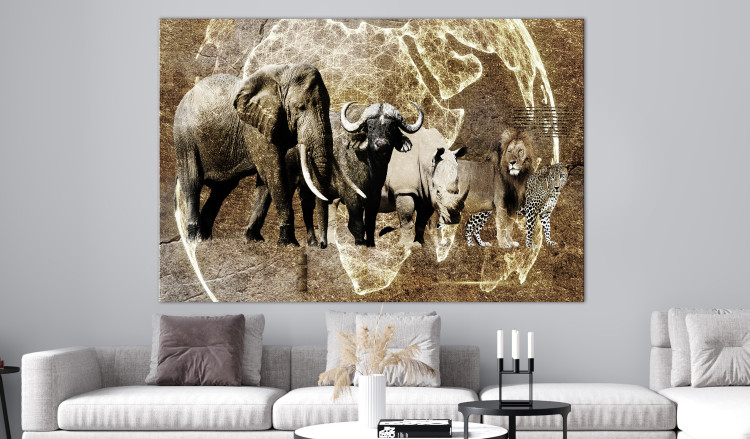Large canvas print Memories from Africa [Large Format] 131860 additionalImage 6