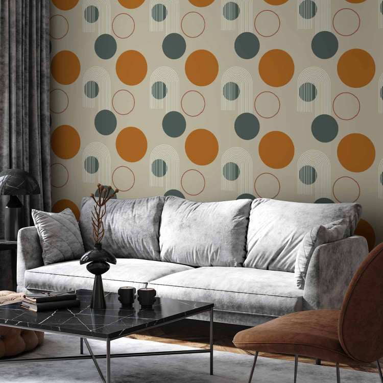 Modern Wallpaper Circular variation 134360
