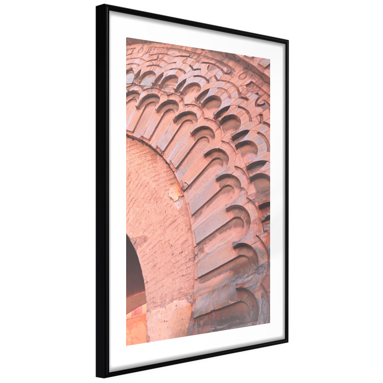 Wall Poster Pastel Detail - orange architecture of a brick tunnel in the city 134760 additionalImage 6