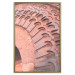 Wall Poster Pastel Detail - orange architecture of a brick tunnel in the city 134760 additionalThumb 18