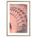 Wall Poster Pastel Detail - orange architecture of a brick tunnel in the city 134760 additionalThumb 20