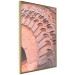 Wall Poster Pastel Detail - orange architecture of a brick tunnel in the city 134760 additionalThumb 12