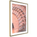 Wall Poster Pastel Detail - orange architecture of a brick tunnel in the city 134760 additionalThumb 7
