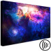 Canvas World in Nebulae - an irregular world map in cosmos colors 135160 additionalThumb 6