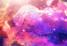 Canvas World in Nebulae - an irregular world map in cosmos colors 135160 additionalThumb 5
