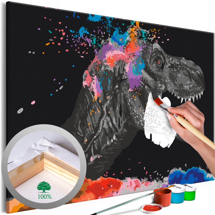 Paint by number Proud Tyrannosaurus Rex 142760