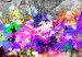Canvas Vivid Glow (1-piece) Narrow - colorful abstraction amidst grays 143160 additionalThumb 5