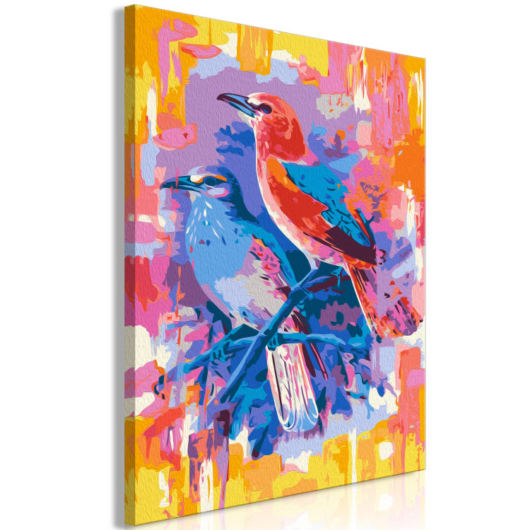 Paint by number Red Bird and Blue Bird 143660 additionalImage 3