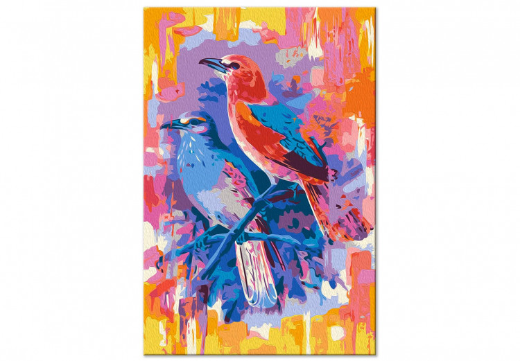 Paint by number Red Bird and Blue Bird 143660 additionalImage 5