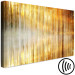 Canvas Art Print Morning Over the Bay (1-piece) Wide - abstraction in golden tones 143760 additionalThumb 6