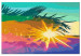 Paint by number Sunny Morning - Palm Trees Illuminated With Cheerful Colors 145160 additionalThumb 3
