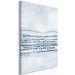 Canvas Print Traces in the Snow (1-piece) - abstract shapes on a light background 145360 additionalThumb 2