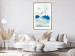 Wall Poster Blue Forest - Delicate, Hazy Landscape in Blue Tones 145760 additionalThumb 25