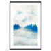 Wall Poster Blue Forest - Delicate, Hazy Landscape in Blue Tones 145760 additionalThumb 23
