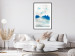 Wall Poster Blue Forest - Delicate, Hazy Landscape in Blue Tones 145760 additionalThumb 14