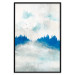 Wall Poster Blue Forest - Delicate, Hazy Landscape in Blue Tones 145760 additionalThumb 16