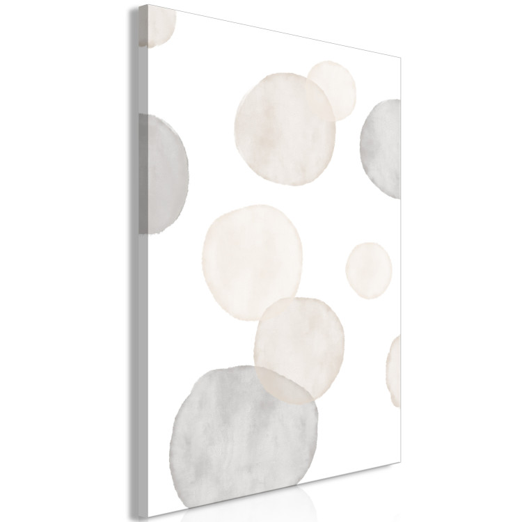 Canvas Watercolor Stains - Abstract Painted Composition on White Background 146160 additionalImage 2