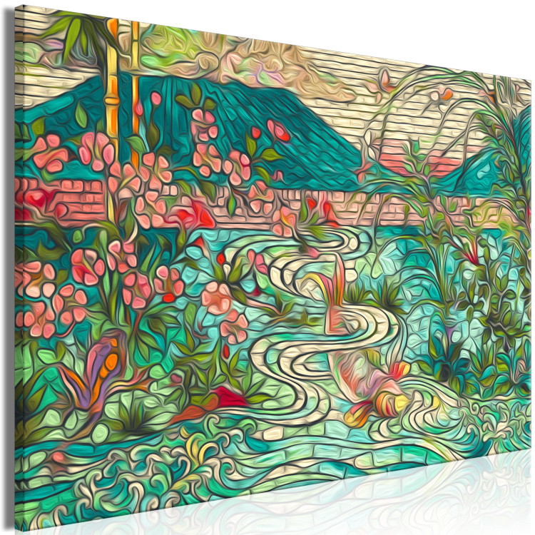 Paint by number Freshness - Japanese-Style Mosaic With Fish in a Pond 148460 additionalImage 5