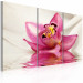 Canvas Unusual orchid - triptych 50460 additionalThumb 2