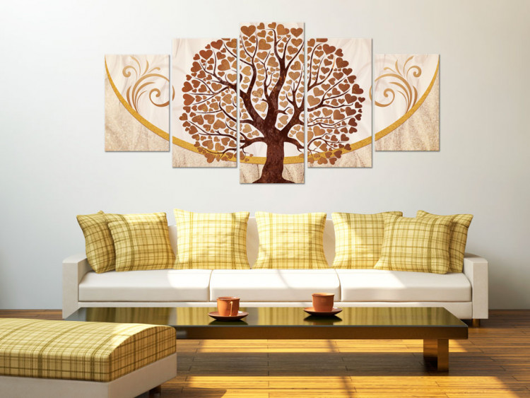 Canvas The Golden Tree of Love 66060 additionalImage 3