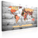 Canvas Print World Map: New Directions 90260 additionalThumb 2