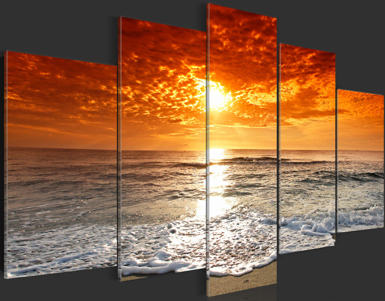 Print On Glass Calm Ocean [Glass] 92360 additionalImage 6