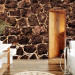 Wall Mural Brown cave - textured background of stone blocks with light joints 93960 additionalThumb 8