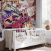 Wall Mural Home sweet home - colourful graffiti lettering on brick for teenagers 108170 additionalThumb 6