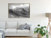 Poster Surfer's Paradise - black and white landscape of a turbulent sea wave 115170 additionalThumb 5