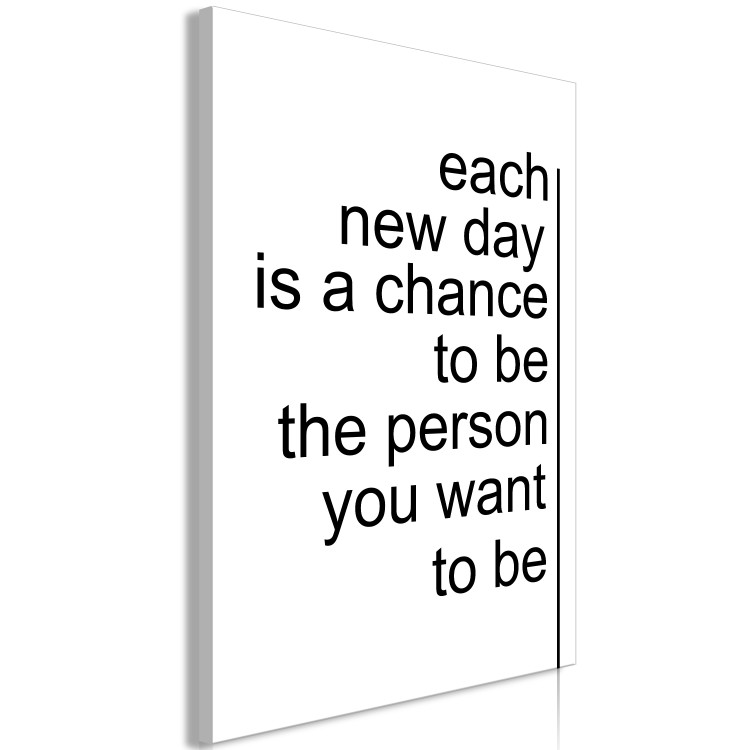 Canvas Inspirational Quotes (1 Part) Vertical 115270 additionalImage 2