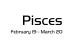 Poster Pisces - simple black and white composition with zodiac sign and text 117070 additionalThumb 8
